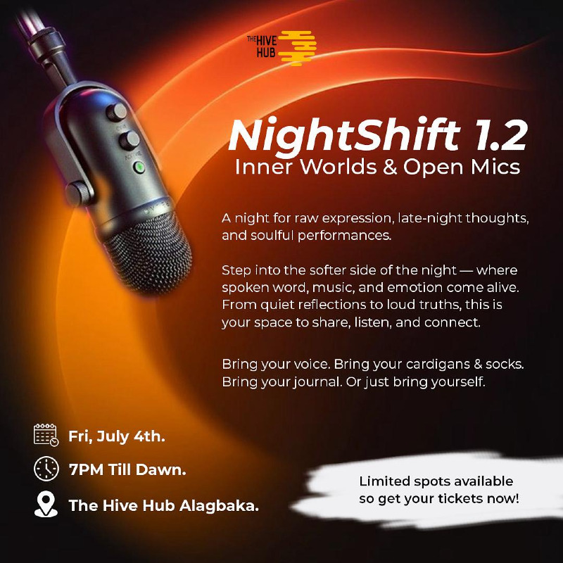 Nightshift 1.2: Inner Worlds & Open Mics